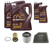 FEBI BILSTEIN Controllo Set 12L MANNOL Energy 5W-30 Per Audi A8 4H2 4H8