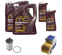 FEBI BILSTEIN Controllo Set 12L MANNOL Energy Combi LL 5W-30 Per Audi A6