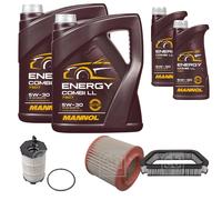 FEBI BILSTEIN Controllo Set 12L MANNOL Energy Combi LL 5W-30 Per Audi A8 4E