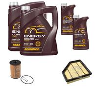 FEBI BILSTEIN Controllo Set 12L MANNOL Energy Combi LL 5W-30 Per BMW 5 Serie