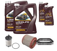 FEBI BILSTEIN Controllo Set 12L MANNOL LONGLIFE 504/507 5W-30 Per Audi A8
