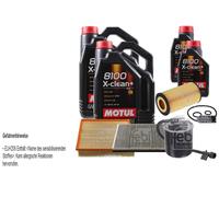 FEBI BILSTEIN Controllo set 12L Motul 8100 X-clean + 5W30 per Mercedes-Benz