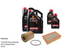 Febi BILSTEIN Controllo Set 12L Motul 8100 x-Pulire+5W30 per BMW 7er E65
