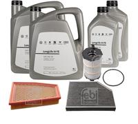 FEBI BILSTEIN Controllo Set 12L VW 0W30 LONGLIFE III Per Audi A5 8T3 RS5