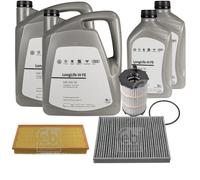 Febi BILSTEIN Controllo Set 12L VW 0W30 Longlife III per Audi Q7 4LB