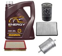 FEBI BILSTEIN Controllo Set 5 L MANNOL Energy 5W-30 per VW Passat Variant 1.8