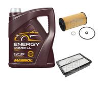 FEBI BILSTEIN Controllo Set 5 L MANNOL Energy Combi LL 5W-30 per KIA Cerato