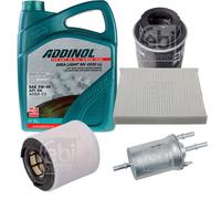 FEBI BILSTEIN Controllo Set 5L ADDINOL GIGA LIGHT MV 0530 LL Per Audi A1