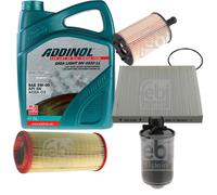 FEBI BILSTEIN Controllo Set 5L ADDINOL GIGA LIGHT MV 0530 LL Per Audi A2