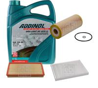 FEBI BILSTEIN Controllo Set 5L ADDINOL GIGA LIGHT MV 0530 LL Per Audi A3