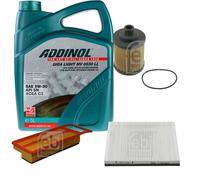 FEBI BILSTEIN Controllo Set 5L ADDINOL GIGA LIGHT MV 0530 LL Per Lancia Musa