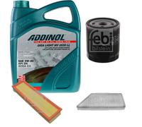 FEBI BILSTEIN Controllo Set 5L ADDINOL GIGA LIGHT MV 0530 LL Per Peugeot 206