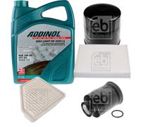 FEBI BILSTEIN Controllo Set 5L ADDINOL GIGA LIGHT MV 0530 LL Per Toyota Auris