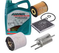 FEBI BILSTEIN Controllo Set 5L ADDINOL GIGA LIGHT MV 0530 LL Per VW Polo