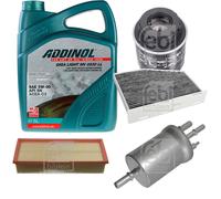 FEBI BILSTEIN Controllo Set 5L ADDINOL GIGA LIGHT MV 0530 LL Per VW Sharan