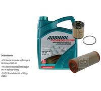 FEBI BILSTEIN Controllo set 5L ADDINOL GIGALUCE MV 0530 LL per Fiat Idea