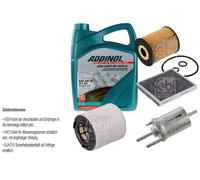 FEBI BILSTEIN Controllo set 5L ADDINOL GIGALUCE MV 0530 LL per VW Polo