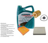 FEBI BILSTEIN Controllo set 5L ADDINOL SUPER LEGGERO 0540 per BMW Serie 3