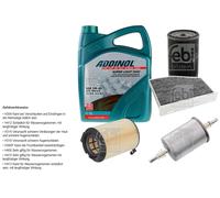 Febi BILSTEIN Controllo Set 5L Addinol Super Light 0540 per ' Aria Audi A3