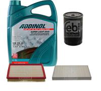 FEBI BILSTEIN Controllo Set 5L ADDINOL SUPER LIGHT 0540 Per Audi A6