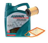 FEBI BILSTEIN Controllo Set 5L ADDINOL SUPER LIGHT 0540 Per Citroën Berlingo