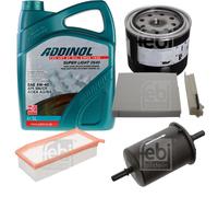 FEBI BILSTEIN Controllo Set 5L ADDINOL SUPER LIGHT 0540 Per Dacia Duster