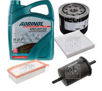 FEBI BILSTEIN Controllo Set 5L ADDINOL SUPER LIGHT 0540 Per Dacia Duster