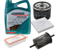 FEBI BILSTEIN Controllo Set 5L ADDINOL SUPER LIGHT 0540 Per Dacia Sandero II