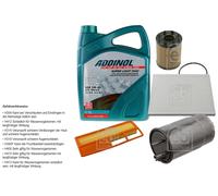 Febi BILSTEIN Controllo Set 5L Addinol Super Light 0540 per Fiat Grande