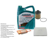 FEBI BILSTEIN Controllo set 5L ADDINOL SUPER LIGHT 0540 per Fiat Panda