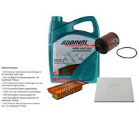 Febi BILSTEIN Controllo Set 5L Addinol Super Light 0540 per Fiat Punto Van