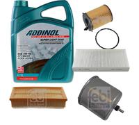 FEBI BILSTEIN Controllo Set 5L ADDINOL SUPER LIGHT 0540 Per Fiat Scudo Kasten