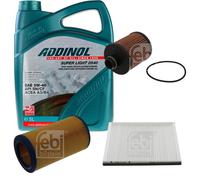 FEBI BILSTEIN Controllo Set 5L ADDINOL SUPER LIGHT 0540 Per Lancia Delta III
