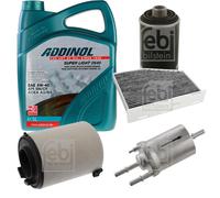 FEBI BILSTEIN Controllo Set 5L ADDINOL SUPER LIGHT 0540 Per Seat Altea XL