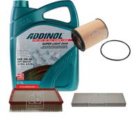 FEBI BILSTEIN Controllo Set 5L ADDINOL SUPER LIGHT 0540 Per VW Passat Variant