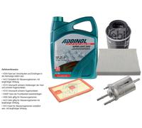 FEBI BILSTEIN Controllo set 5L ADDINOL SUPER LIGHT 0540 per VW Polo