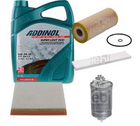 FEBI BILSTEIN Controllo Set 5L ADDINOL SUPER LIGHT 0540 Per VW Sharan