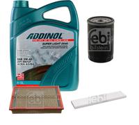 FEBI BILSTEIN Controllo Set 5L ADDINOL SUPER LIGHT 0540 Per VW Sharan
