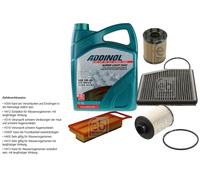 Febi BILSTEIN Controllo Set 5L Addinol Super Luce 0540 per Lancia
