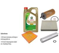 FEBI BILSTEIN Controllo set 5L Castrol EDGE Titanio FST 5W-30 LL per BMW 1