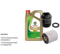 FEBI BILSTEIN Controllo set 5L Castrol EDGE Titanio FST 5W-30 LL per VW Polo