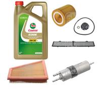 FEBI BILSTEIN Controllo Set 5L Castrol EDGE Titanium FST 5W-30 LL Per BMW X1