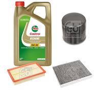 FEBI BILSTEIN Controllo Set 5L Castrol EDGE Titanium FST 5W-30 LL Per VW Polo
