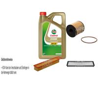 Febi BILSTEIN Controllo Set 5L Castrol olio motore Edge 5W-30 M Di per Mini