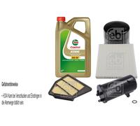 Febi BILSTEIN Controllo Set 5L Castrol olio motore Edge 5W-30 M per Honda Cr IV