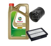 FEBI BILSTEIN Controllo Set 5L CASTROL Olio Motore EDGE 5W-30 Per Mazda CX-3