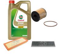 FEBI BILSTEIN Controllo Set 5L CASTROL Olio Motore EDGE 5W-30 Per MINI Mini
