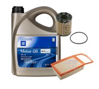 FEBI BILSTEIN Controllo Set 5L GM GENERAL MOTORS 5W-30 DEXOS2 Per OPEL COMBO