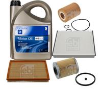 FEBI BILSTEIN Controllo Set 5L GM GENERAL MOTORS 5W-30 DEXOS2 Per Opel Meriva