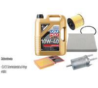 FEBI BILSTEIN Controllo Set 5L LIQUI MOLY 10W-40 Leichtlauf Per Seat Ibiza IV